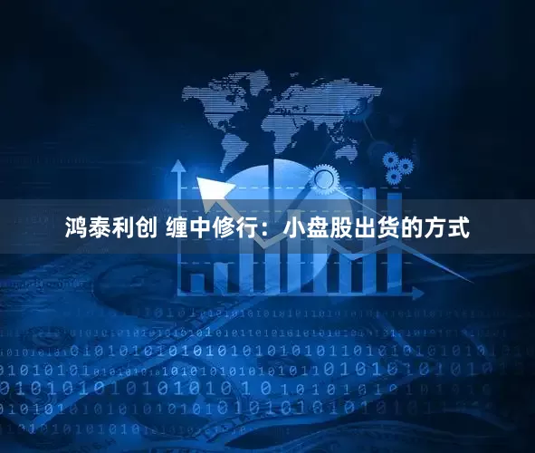 鸿泰利创 缠中修行：小盘股出货的方式