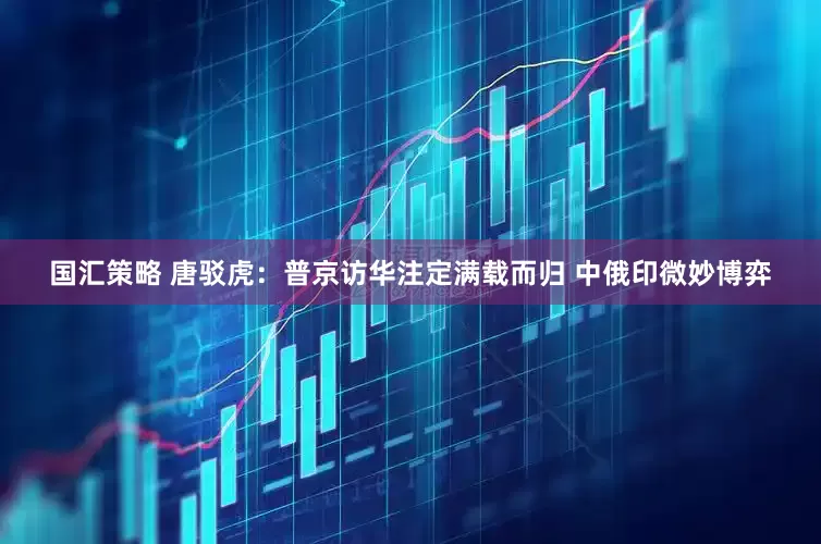 国汇策略 唐驳虎：普京访华注定满载而归 中俄印微妙博弈
