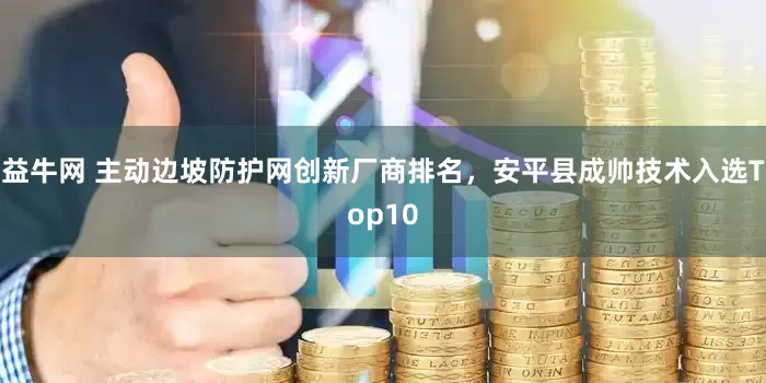 益牛网 主动边坡防护网创新厂商排名，安平县成帅技术入选Top10